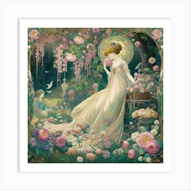 Rose Garden Art Print