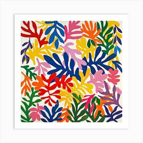 Concept of Joy in Style of Matisse Art Print