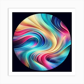 Abstract Painting 5 Art Print