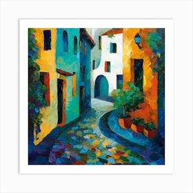Street In Florence Art Print