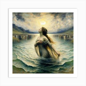 Baptism Of Jesus 2 Art Print