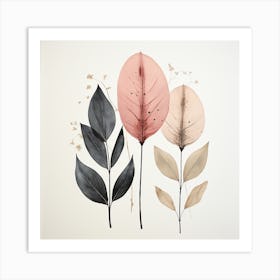 Leaves Art Print