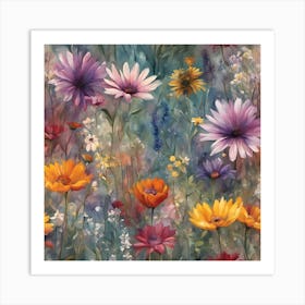 flowers Art Print