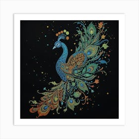 Peacock 28 Art Print