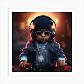 Dj Kid Art Print