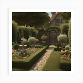 Default Default Vintage Gardens For Defferent Seasons Aestethi 2 (1) Art Print