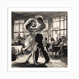 Saturday Night Fever Art Print