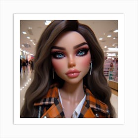 Doll In A Store Art Print