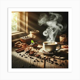 Coffee And Spices 1 Art Print