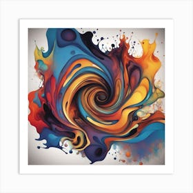 Abstract Painting 1 Art Print