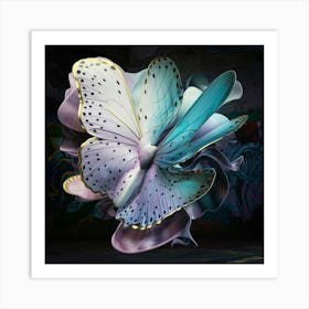 colorful Butterfly Art Print