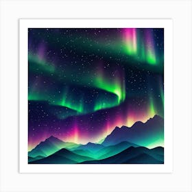 Aurora Borealis 8 Art Print