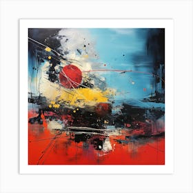 Abstract V4 Art Print