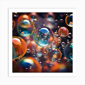 Bubbles Art Print