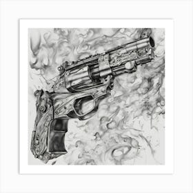Revolver Art Print