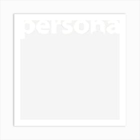 Persona Art Print