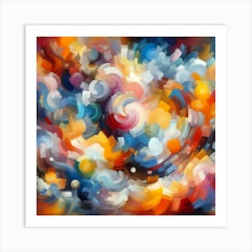 Abstract Painting 124 Art Print