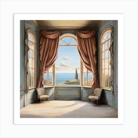 View From The Window Art Print