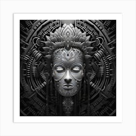 DMT Egyptian Goddess Art Print