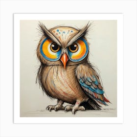 Owl!! 1 Art Print