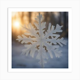 Snowflake Art Print