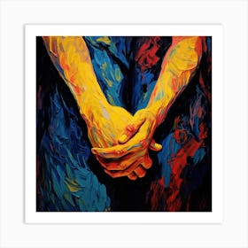 Hands Of Love Art Print