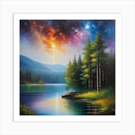 Starry Night 20 Art Print