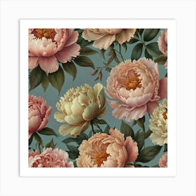 Peonies 2 Art Print