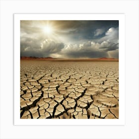 Arid Desert 3 Art Print