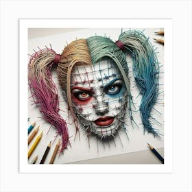 Harley Quinn 1 Art Print