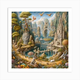 Fairytale Land 1 Art Print