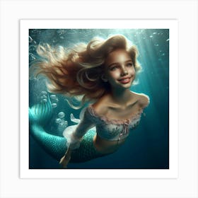 Mermaid 7 Art Print