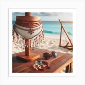 Beach crafts Vibes Art Print