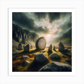 Stone Circle 1 Art Print