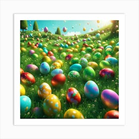 Easter Eggs 6 Art Print