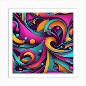 Abstract Art 16 Art Print