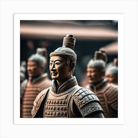 Terracotta Warriors Art Print