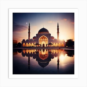 Sheikh Hussein Mosque Art Print