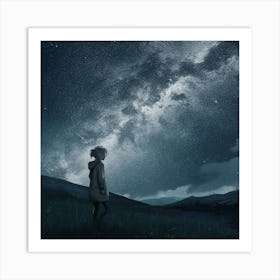 Night Sky 1 Art Print