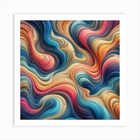 Abstract Painting 8 Art Print