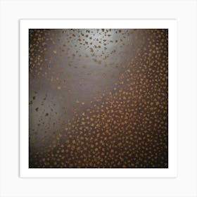 Photography Backdrop PVC brown painted pattern 10 Art Print