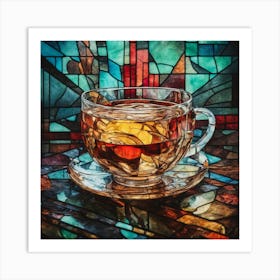 Tea In A Cup Art Print