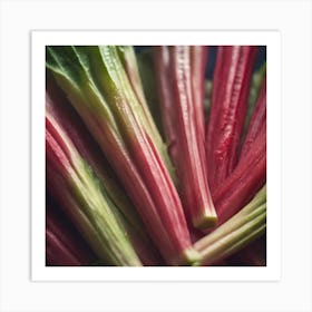 Rhubarb 95 Art Print