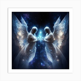 Angels 2 Art Print