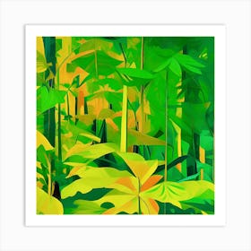 Tropical Forest 1 Art Print