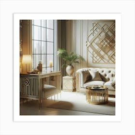 Deco Living Room 33 Art Print