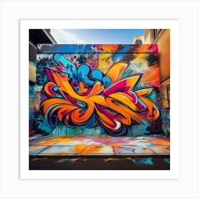 Street - Graffiti Stock Videos & Royalty-Free Footage Art Print