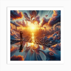 Cityscape 2 Art Print