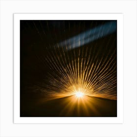 Rays Of Light Art Print