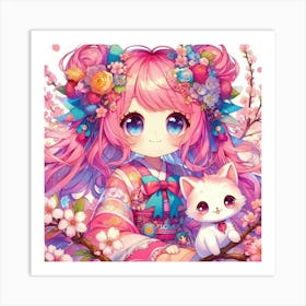 Kawaii 1 Art Print